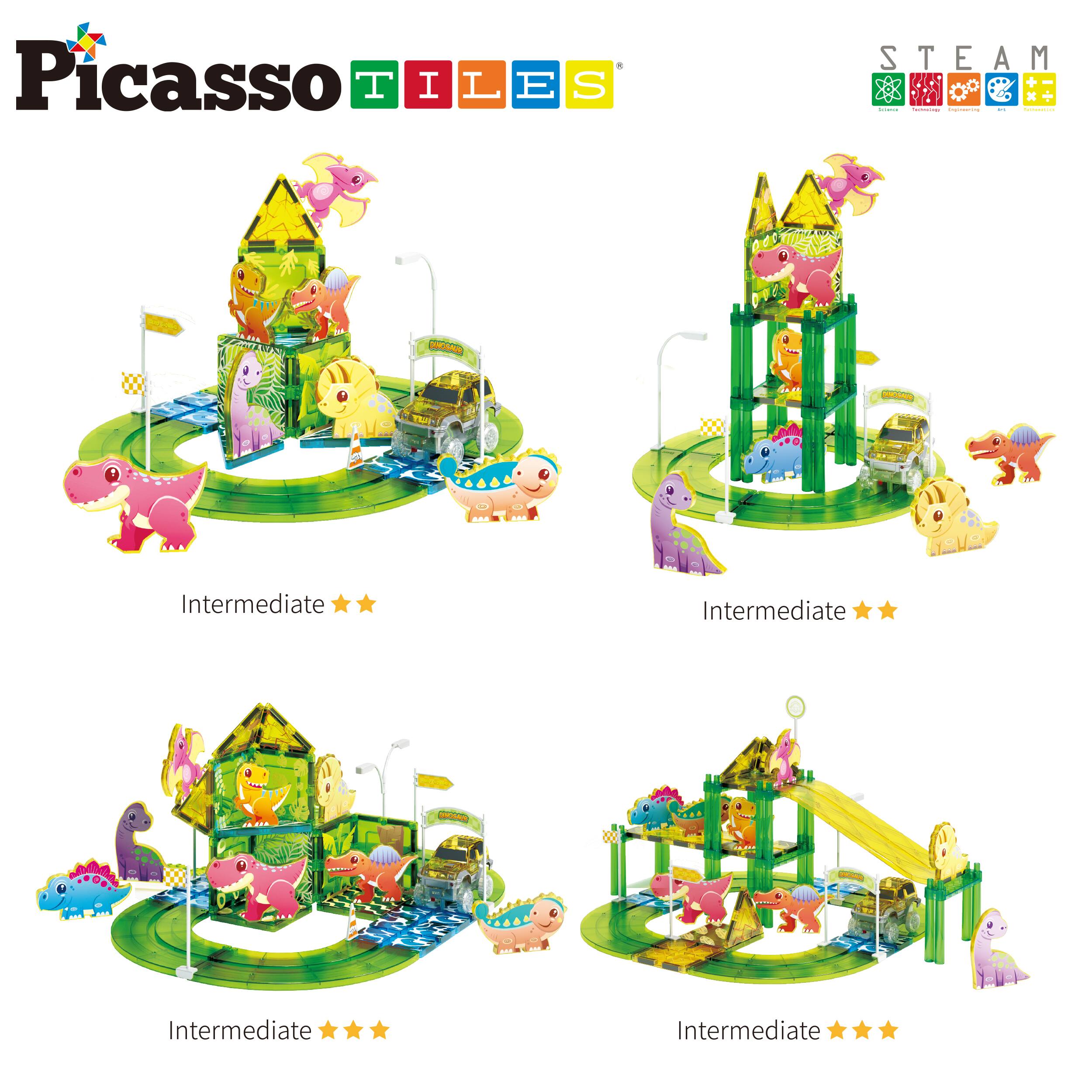 Picasso Tiles  
STEAM  

Intermediate ★★  
Intermediate ★★  
Intermediate ★★★  
Intermediate ★★★