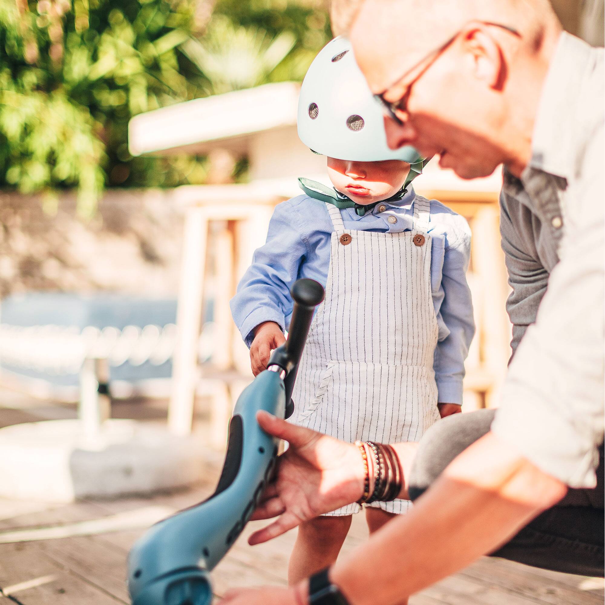 Alt View 8. Scoot & Ride - Scoot & Ride 2-in-1 Ride-On & Stand Kids Scooter, Ages 1-5, Highwaykick 1, Steel - Steel.