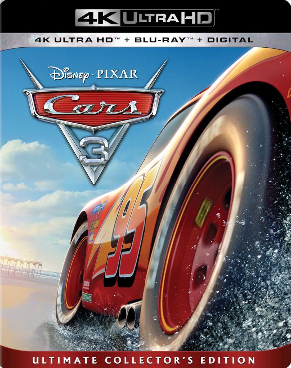  Cars 3 [Includes Digital Copy] [4K Ultra HD Blu-ray/Blu-ray] [2017]