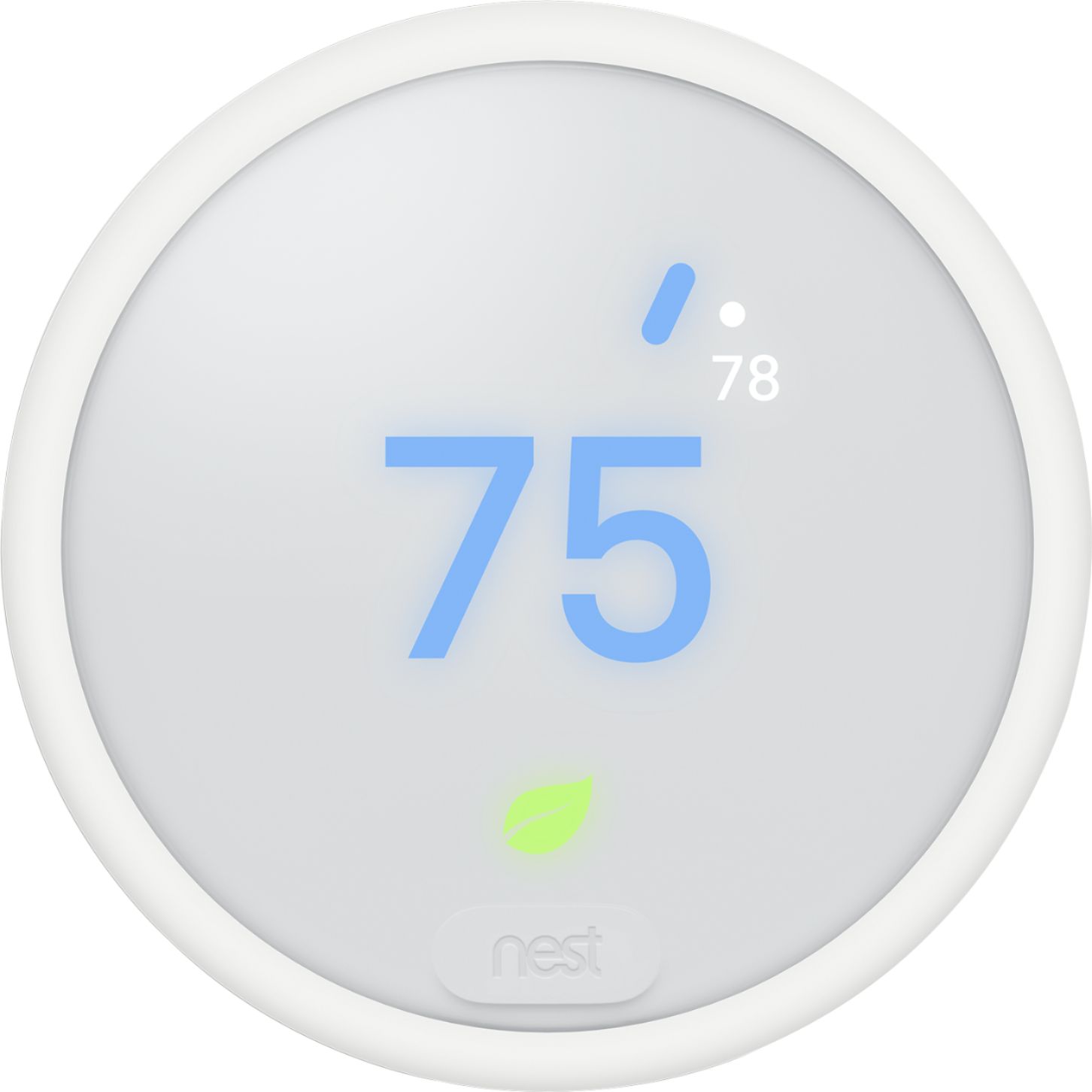 White Google Nest Thermostat E T4000ES 