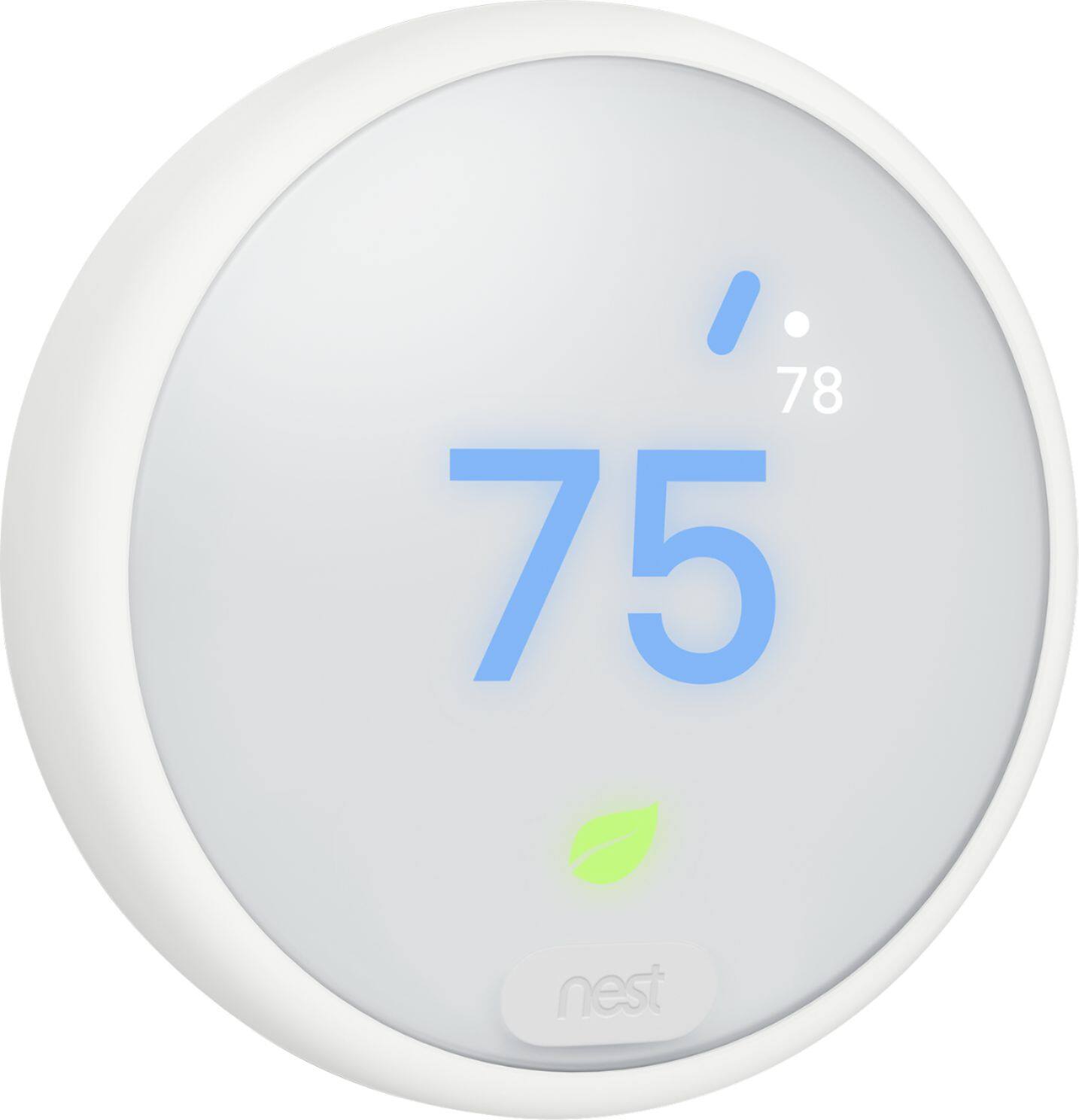 Alt View 12. Google - Nest Smart Thermostat E.