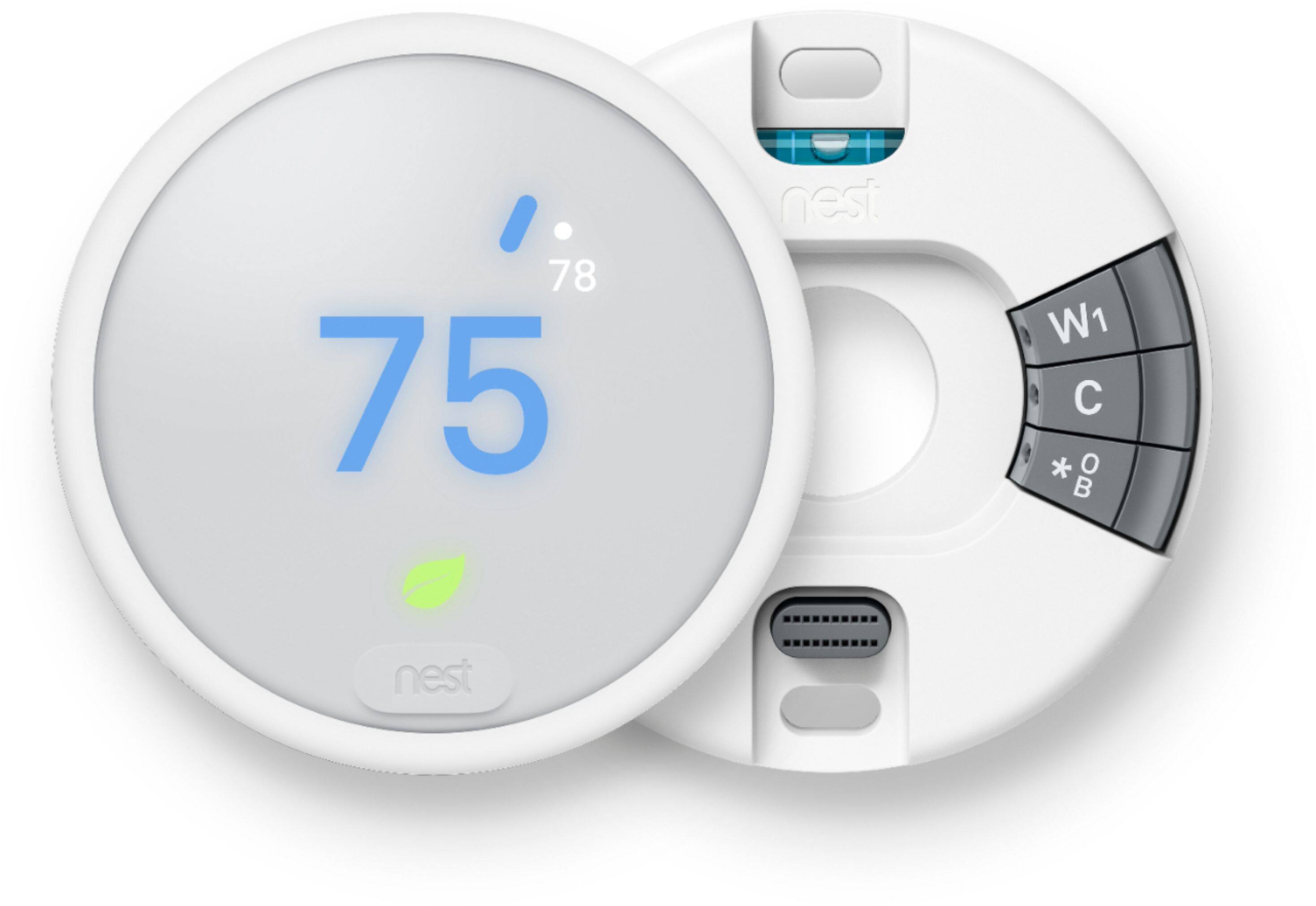 Alt View 14. Google - Nest Smart Thermostat E.