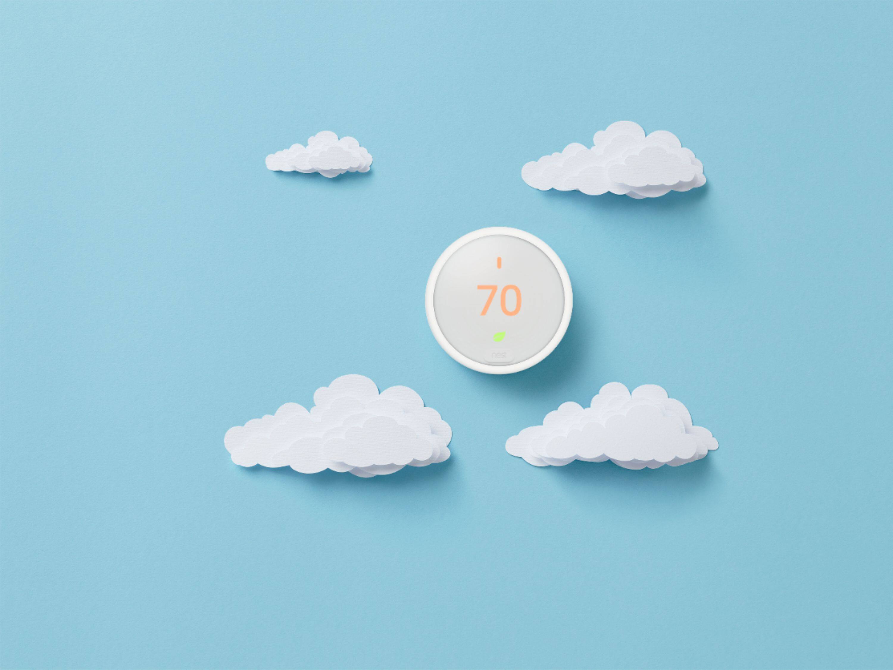 Alt View 16. Google - Nest Smart Thermostat E.