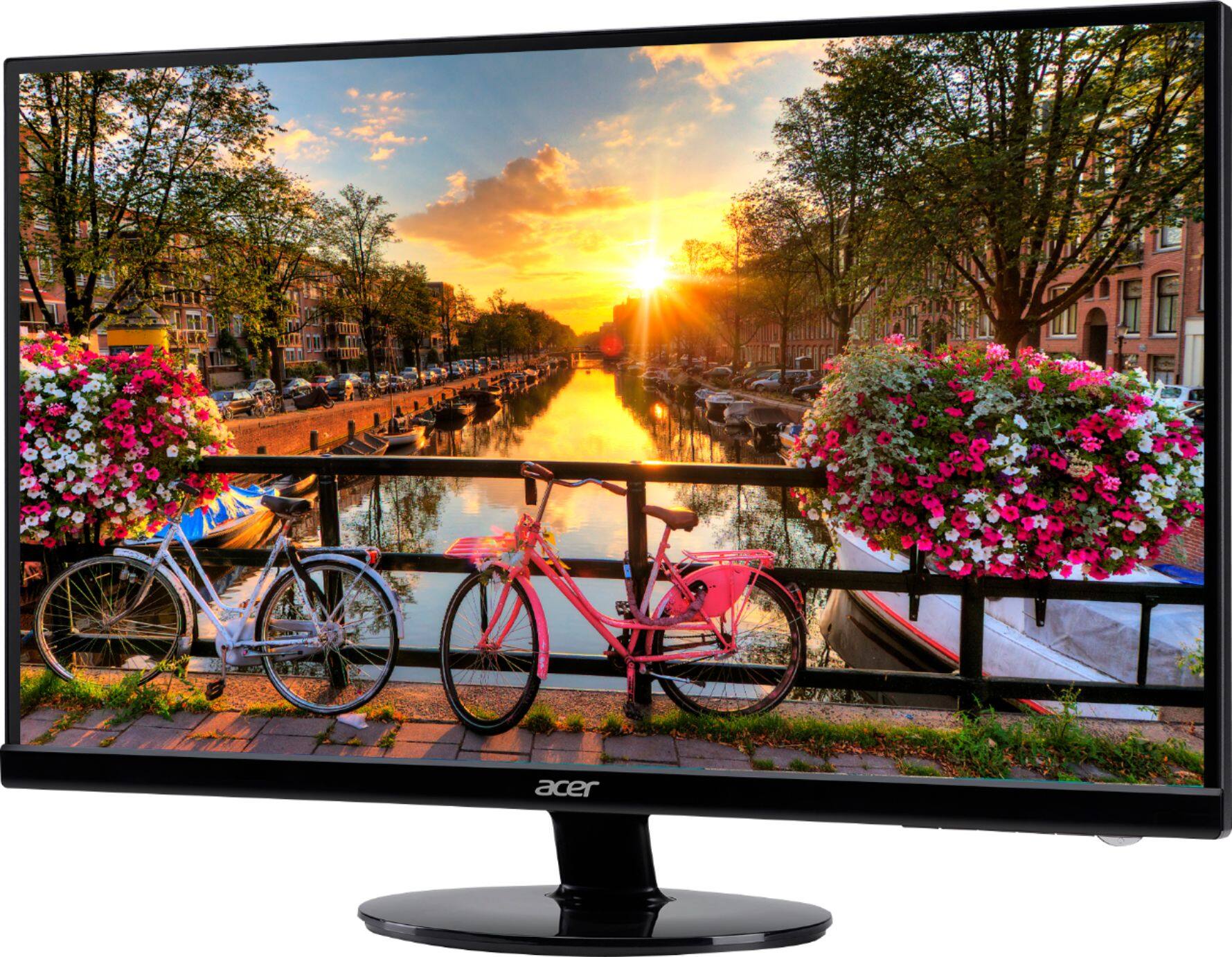 Left. Acer - S271HL 27" LED FHD Monitor - Black.