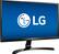 Angle. LG - 24" IPS LED 4K UHD 60Hz FreeSync Monitor (HDMI, Display Port) - Black.