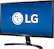 Left. LG - 24" IPS LED 4K UHD 60Hz FreeSync Monitor (HDMI, Display Port) - Black.