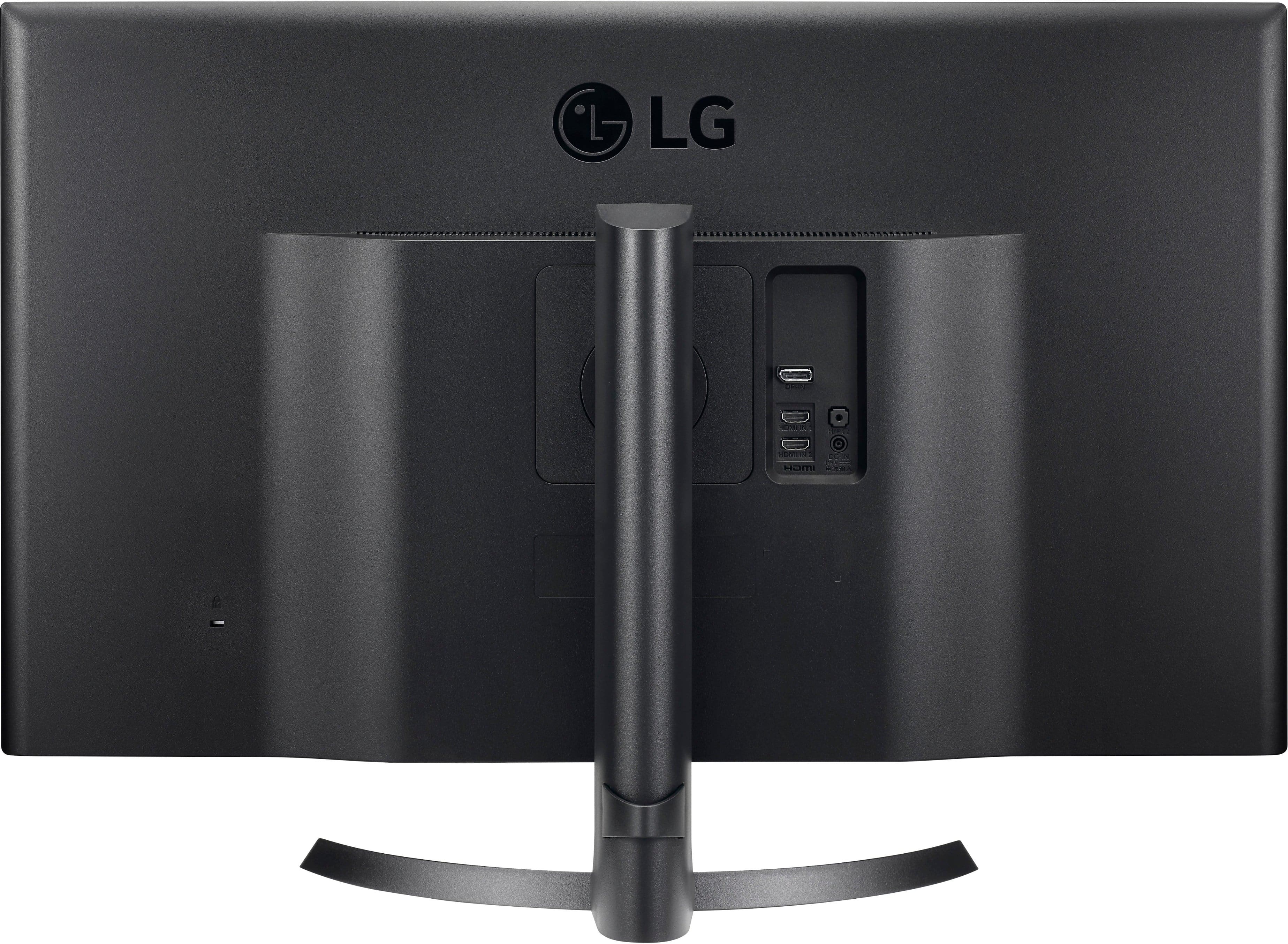 Back. LG - 32" LED 4K UHD FreeSync Monitor.