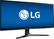 Angle. LG - 34" IPS LCD UltraWide FHD FreeSync Monitor (DisplayPort, HDMI) - Black.
