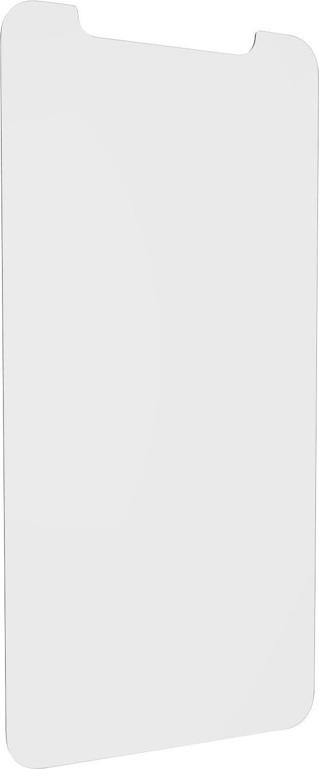 Left. ZAGG - InvisibleShield HD Glass+ Screen Protector for Apple® iPhone® X and XS - Crystal clear.