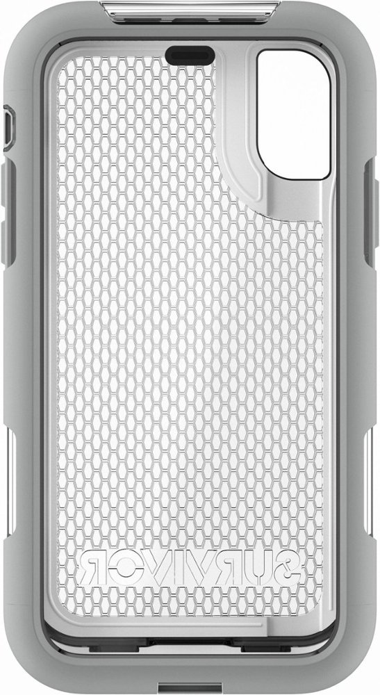 survivor extreme case for apple iphone x/xs - gray/white