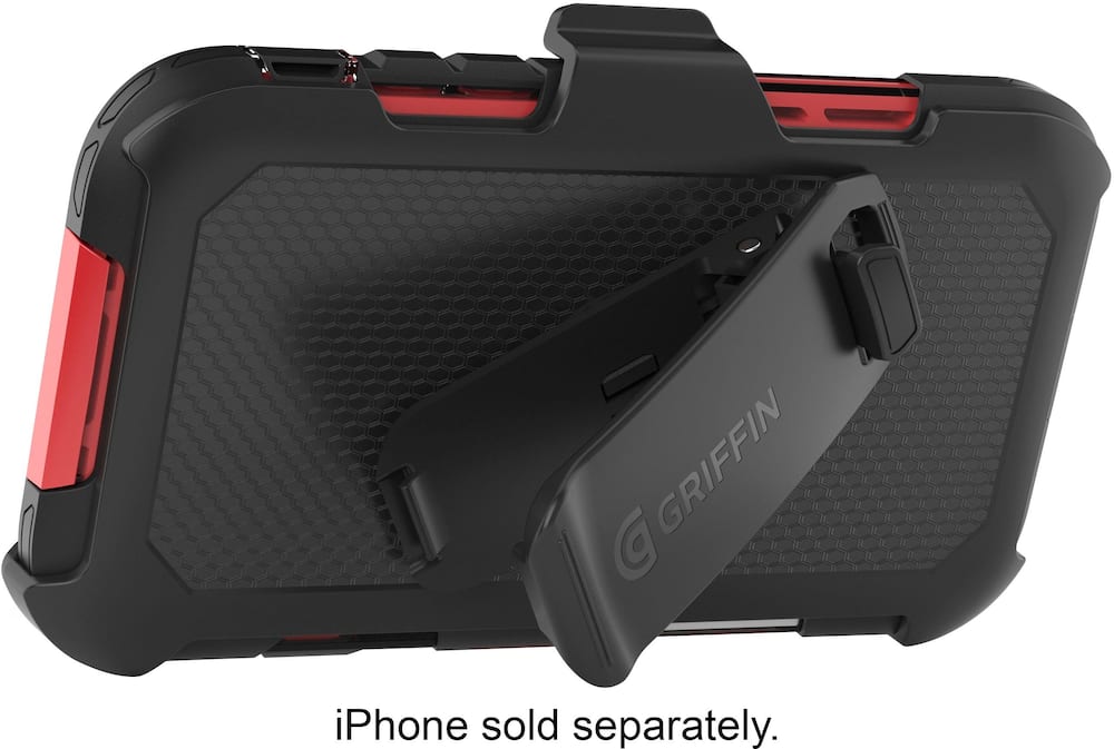 survivor modular case for apple iphone 6, 6s, 7 and 8 - black/red survivor modular case for apple iphone 6, 6s, 7 and 8 - black/red