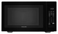 Front Zoom. KitchenAid - 1.6 Cu. Ft. Microwave with Sensor Cooking - Black.
