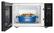 Alt View 11. KitchenAid - 1.6 Cu. Ft. Microwave with Sensor Cooking - Black.