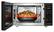 Alt View 12. KitchenAid - 1.5 Cu. Ft. Convection Microwave with Sensor Cooking and Grilling - Black Stainless Steel.