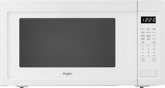 White Full Size Microwave For Sale Cheap Today In New Condition