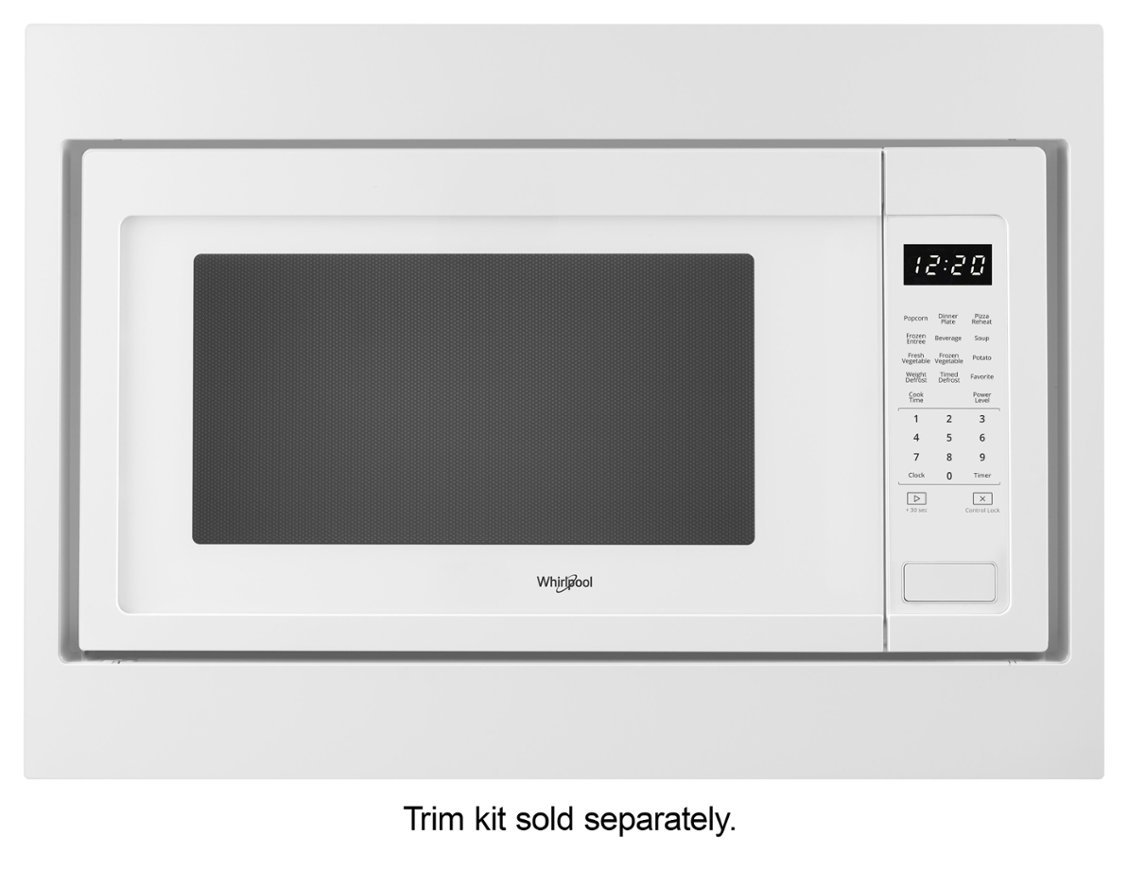 Zoom in on Alt View Zoom 11. Whirlpool - 2.2 Cu. Ft. Microwave with Sensor Cooking - White.