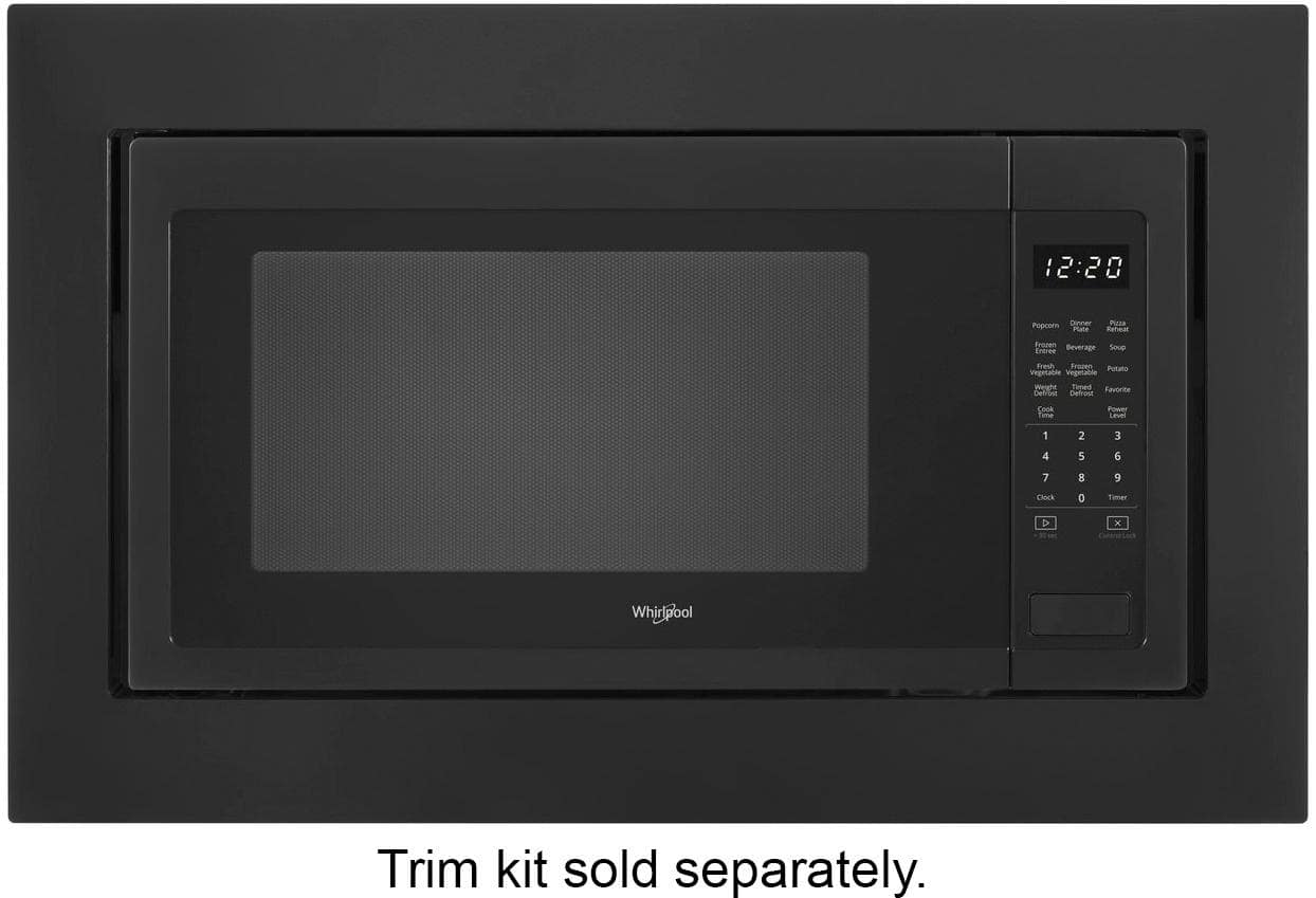 Zoom in on Alt View Zoom 11. Whirlpool - 2.2 Cu. Ft. Microwave with Sensor Cooking - Black.
