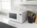 Alt View Zoom 14. KitchenAid - 1.6 Cu. Ft. Microwave with Sensor Cooking - White.
