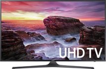Samsung - 65" Class - LED - MU6070 Series - 2160p - Smart - 4K Ultra HD TV with HDR - Front_Zoom
