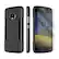 Alt View 11. SaharaCase - Case with Glass Screen Protector for Motorola Moto G5 Plus - Black.