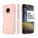 Alt View 11. SaharaCase - Case with Glass Screen Protector for Motorola Moto G5 Plus - Rose gold.