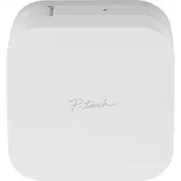 Brother - P-touch CUBE, Smartphone Dedicated Label Maker with Bluetooth Wireless Technology - White