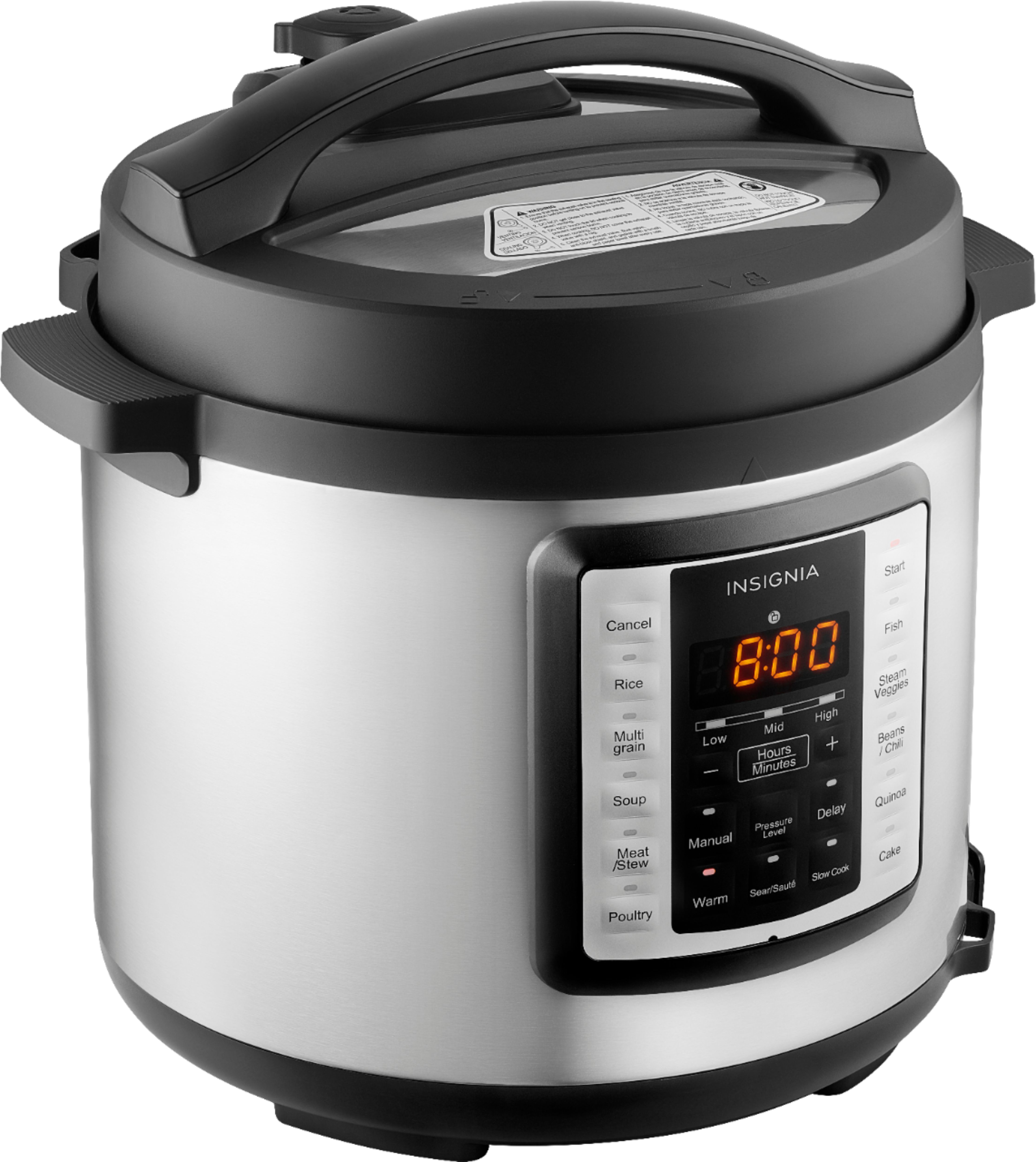 Questions and Answers: Insignia™ 6-Quart Multi-Function Pressure Cooker ...