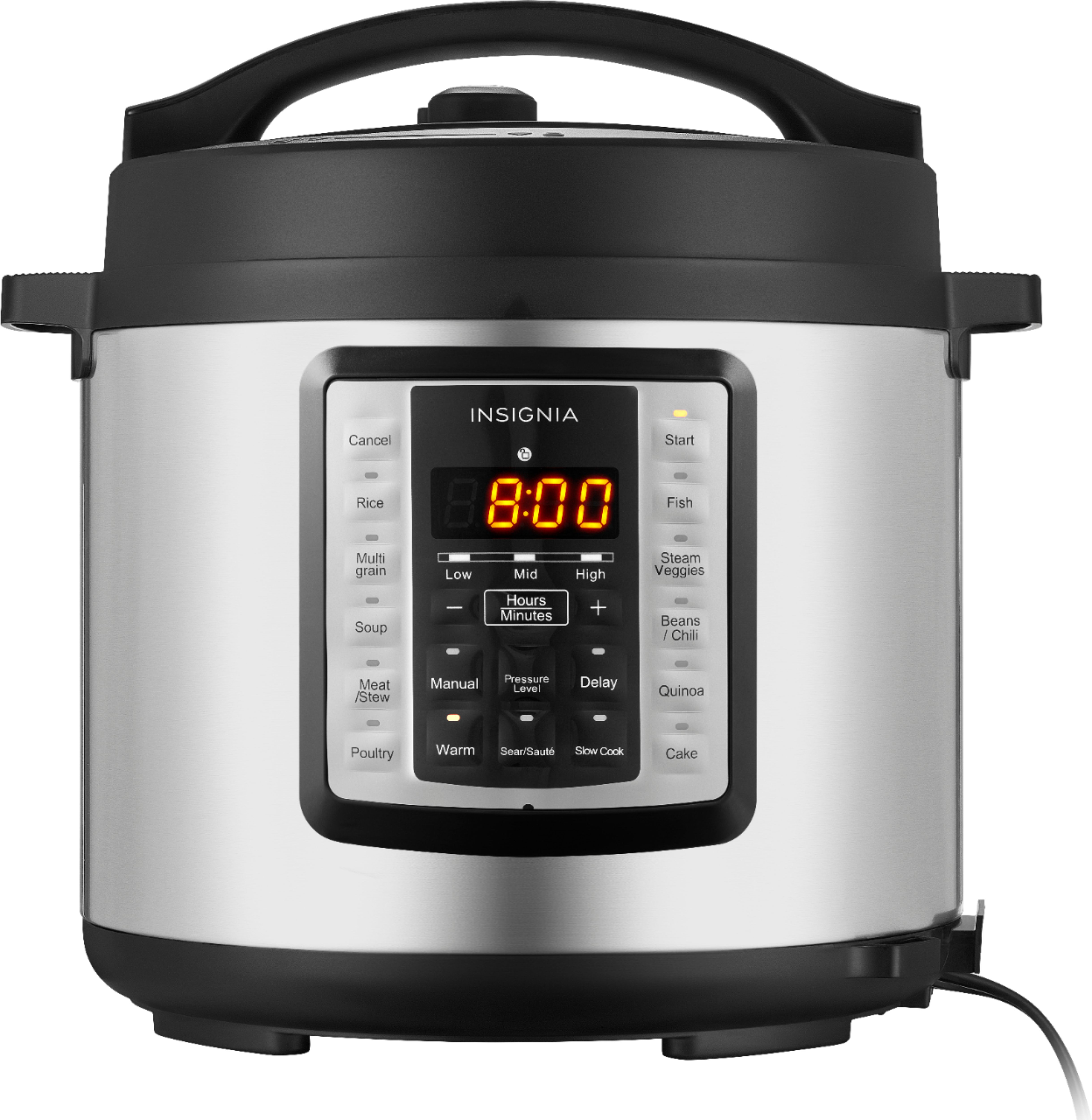 Best Buy: Insignia™ 6qt Multi-Function Pressure Cooker Stainless