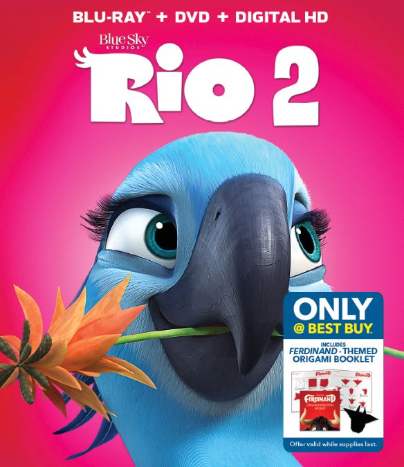  Rio 2 [Includes Digital Copy] [Blu-ray/DVD] [Only @ Best Buy] [2014]
