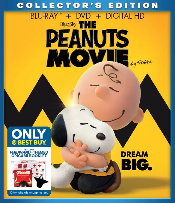  The Peanuts Movie [Includes Digital Copy] [Blu-ray/DVD] [Only @ Best Buy] [2015]