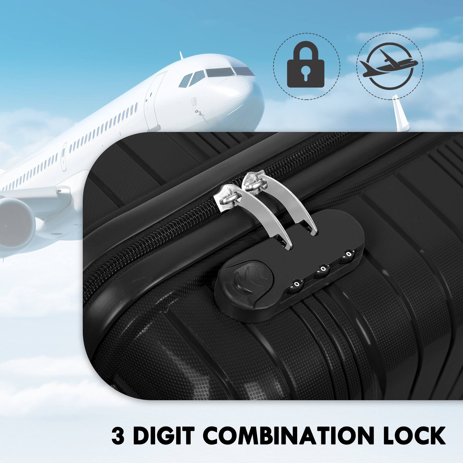 3 DIGIT COMBINATION LOCK