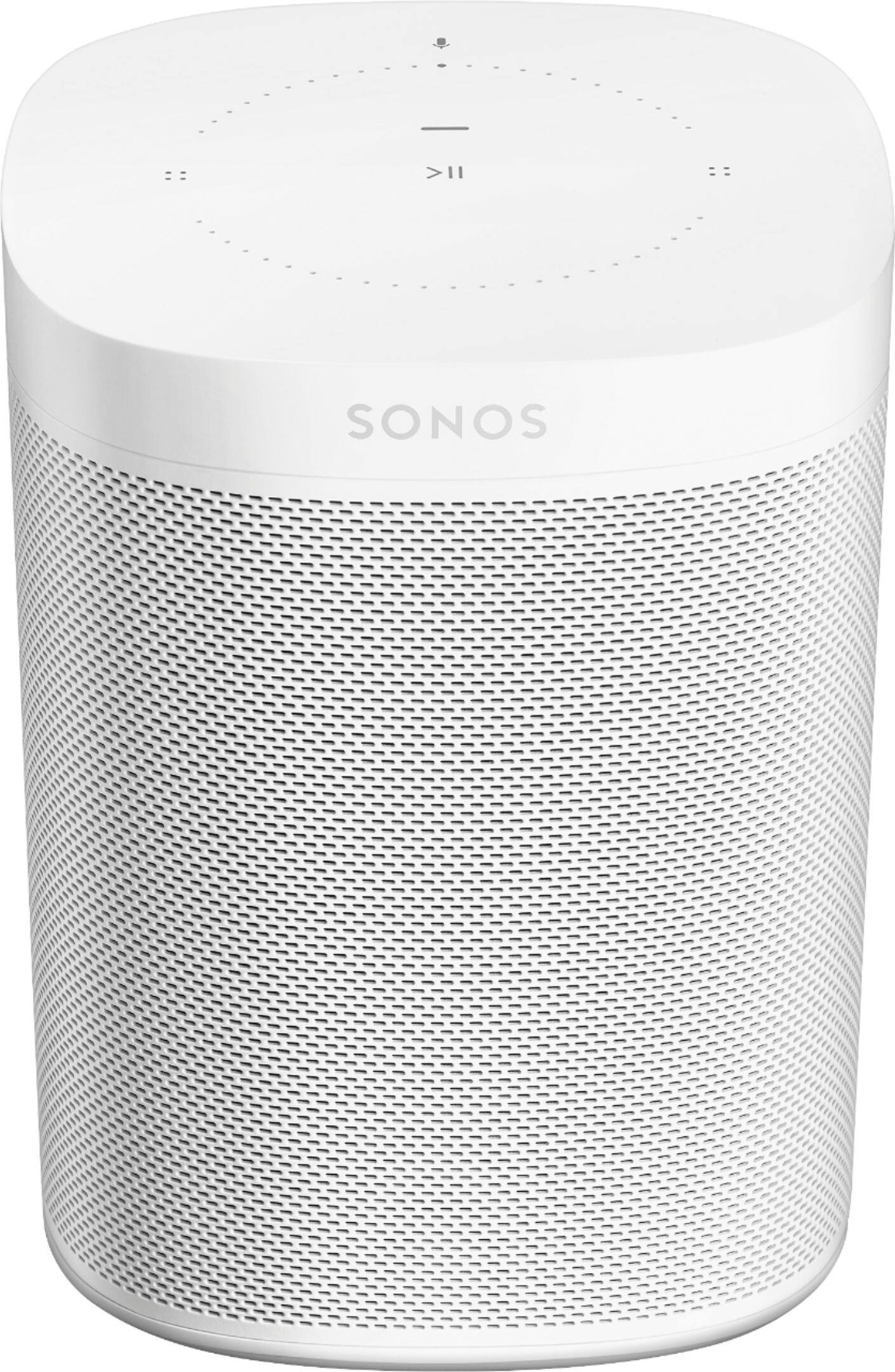Alt View 13. Sonos - One (Gen 1) Wireless Speaker with Voice Control built-in - White.