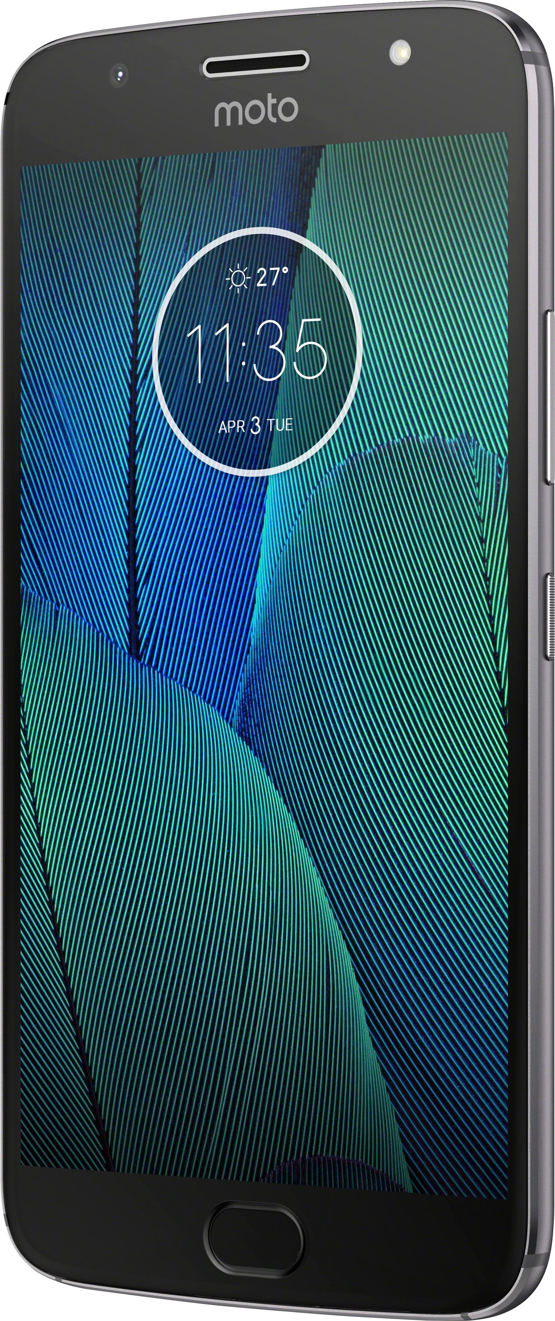 Best Buy: Motorola Moto G5S 4G LTE with 32GB Memory Cell Phone (Unlocked) Lunar Gray PA6R0003US