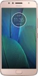 Front Zoom. Motorola - Moto G5S Plus 4G LTE with 32GB Memory Cell Phone (Unlocked) - Blush Gold.