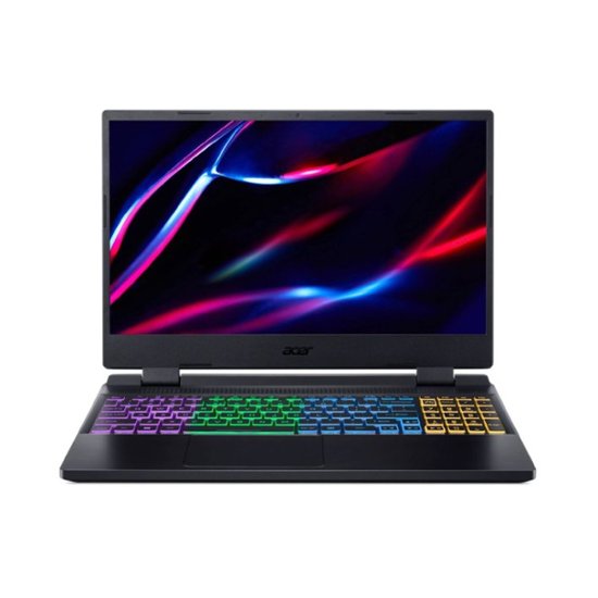 Front. Acer - Acer Nitro 5 - 15.6" Laptop Intel Core i7-12650H 2.20GHz 16GB RAM 1TB SSD W11H - Refurbished - Obsidian Black.