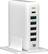 Alt View 11. Just Wireless - 6-Port USB Charging Station - White.