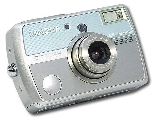 minolta dimage e323 digital camera