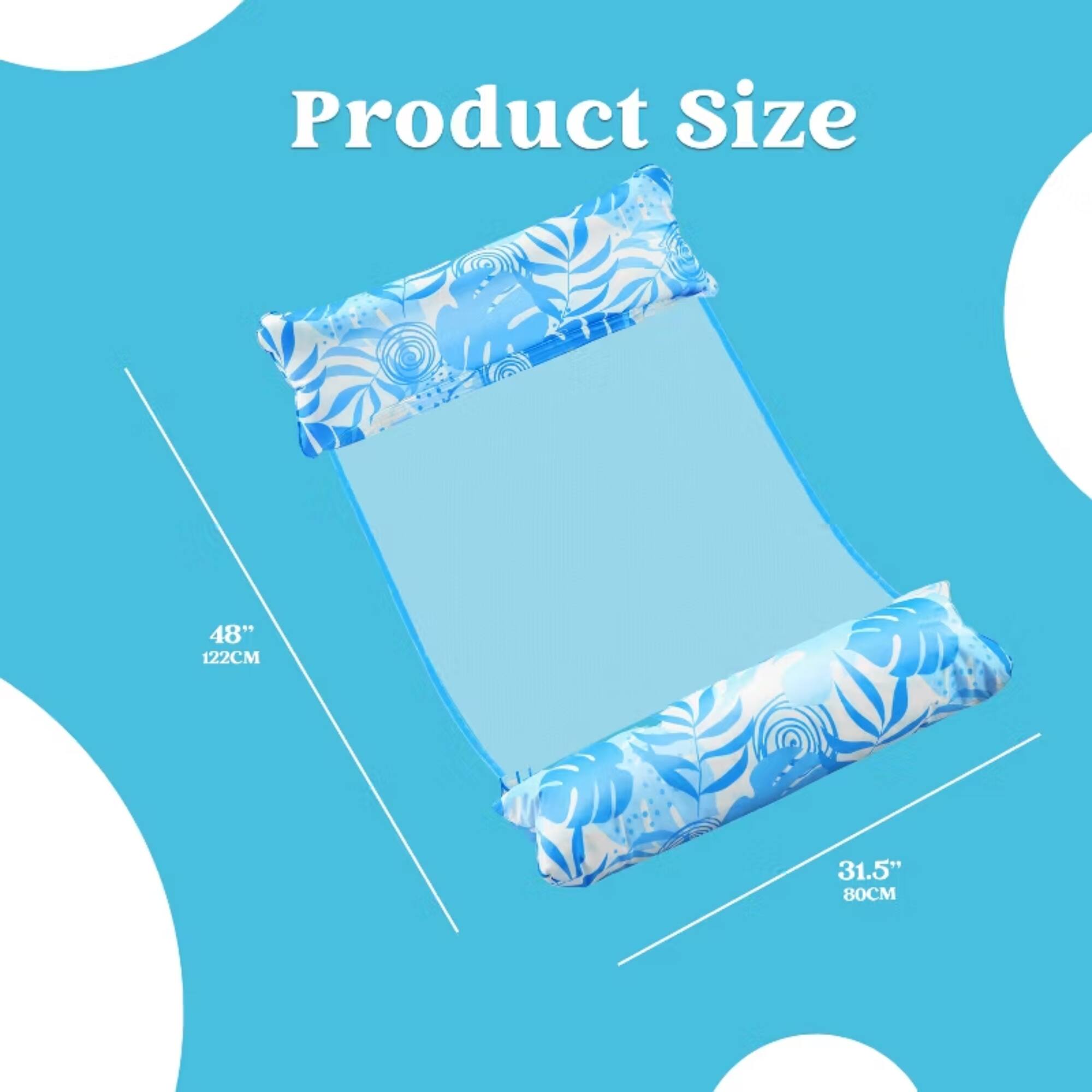 Product Size  
48" 122CM  
31.5" 80CM