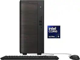 ASUS - V701 Desktop - Intel Core Ultra 9 275HX - 16GB Memory - 1TB Storage - Black