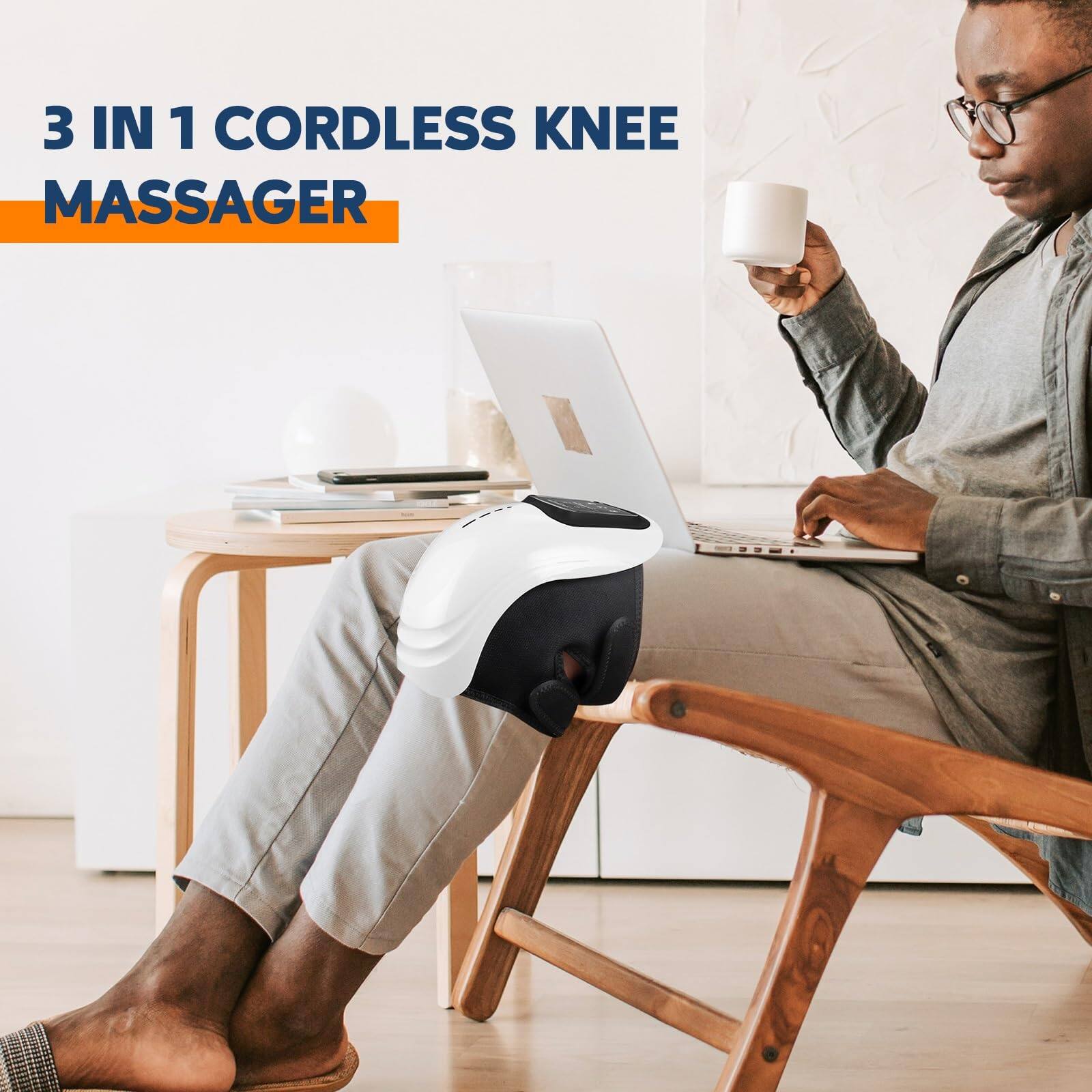 3 IN 1 CORDLESS KNEE MASSAGER
