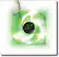 Front Standard. Modware - 3.125" LED CPU Cooling Fan - Green.