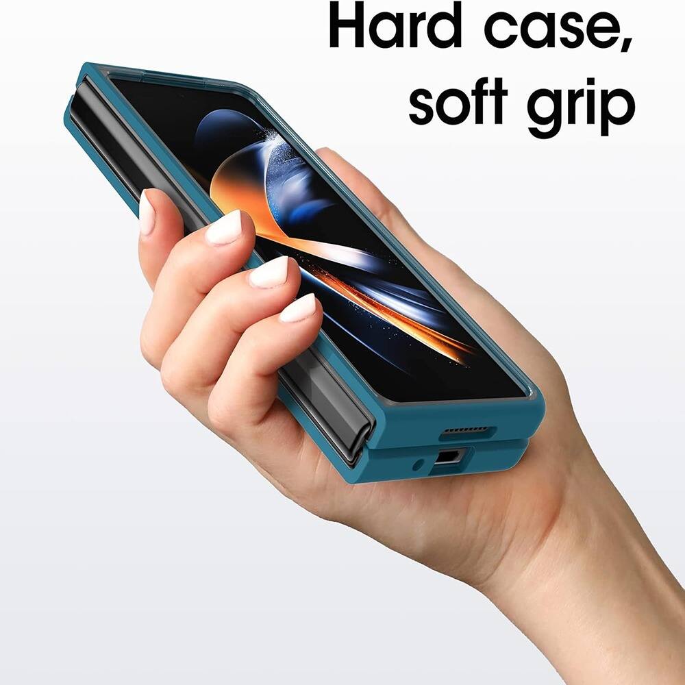 Hard case, soft grip