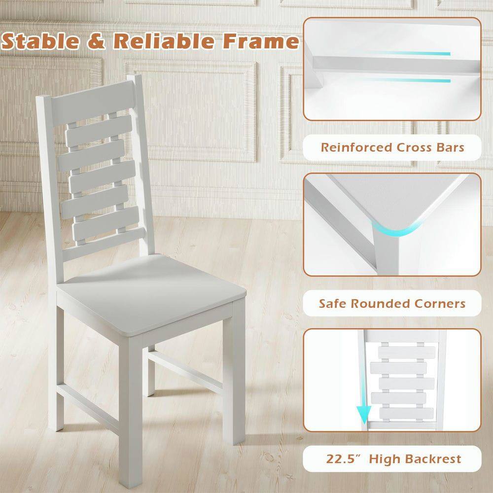 Stable & Reliable Frame  
Reinforced Cross Bars  
Safe Rounded Corners  
22.5" High Backrest
