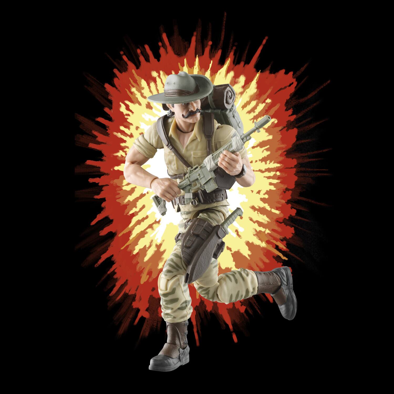 Alt View 3. Hasbro - Hasbro Collectibles - G.I. Joe - Classified Series - Retro Cardback Recondo   - Collectibles - Multicolor.