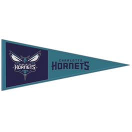 WinCraft - Charlotte Hornets 13" x 32" Wool Primary Logo Pennant - Multicolor
