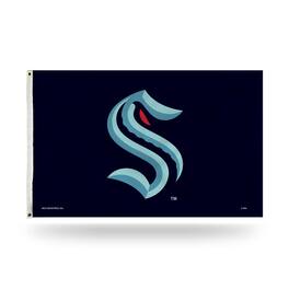 Rico Industries - Seattle Kraken NHL 3x5 Indoor Outdoor Banner Flag - Multi