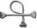 Front Standard. Modware - Round ATA/133 IDE Cable - Silver.