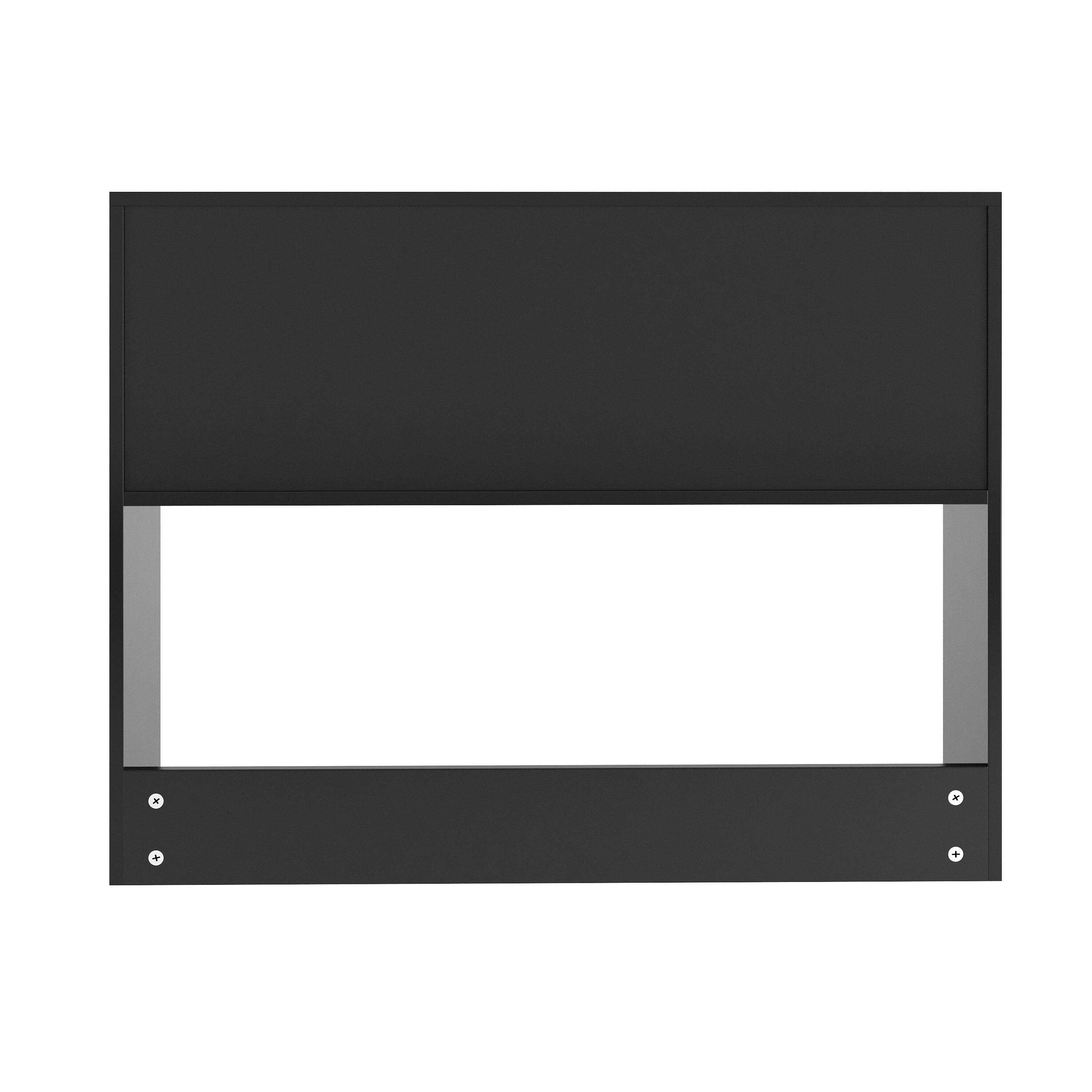 Alt View 5. Emma + Oliver - Freesia Cubby Organizer Shelf for Desktop with Multiple Cubbies - Black.