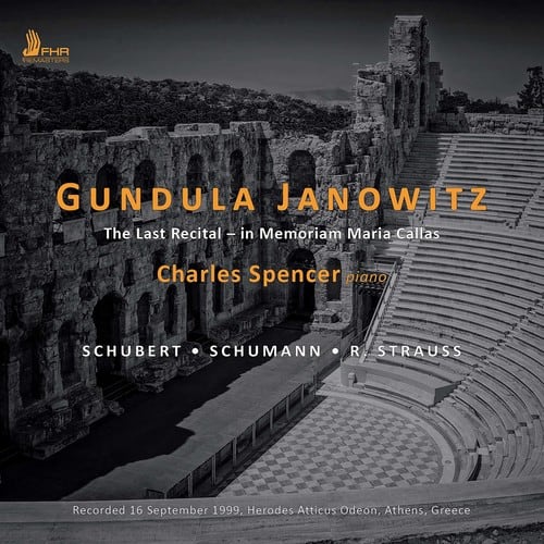 Schubert / Janowitz / Spencer - Last Recital   - COMPACT DISCS [CD] price history on PriceWatchPro