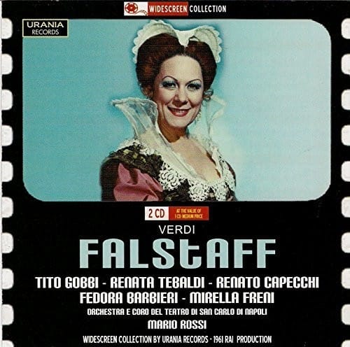 Verdi / Gobbi / Capecchi / Lazzari / Tebaldi - Falstaff  - COMPACT DISCS